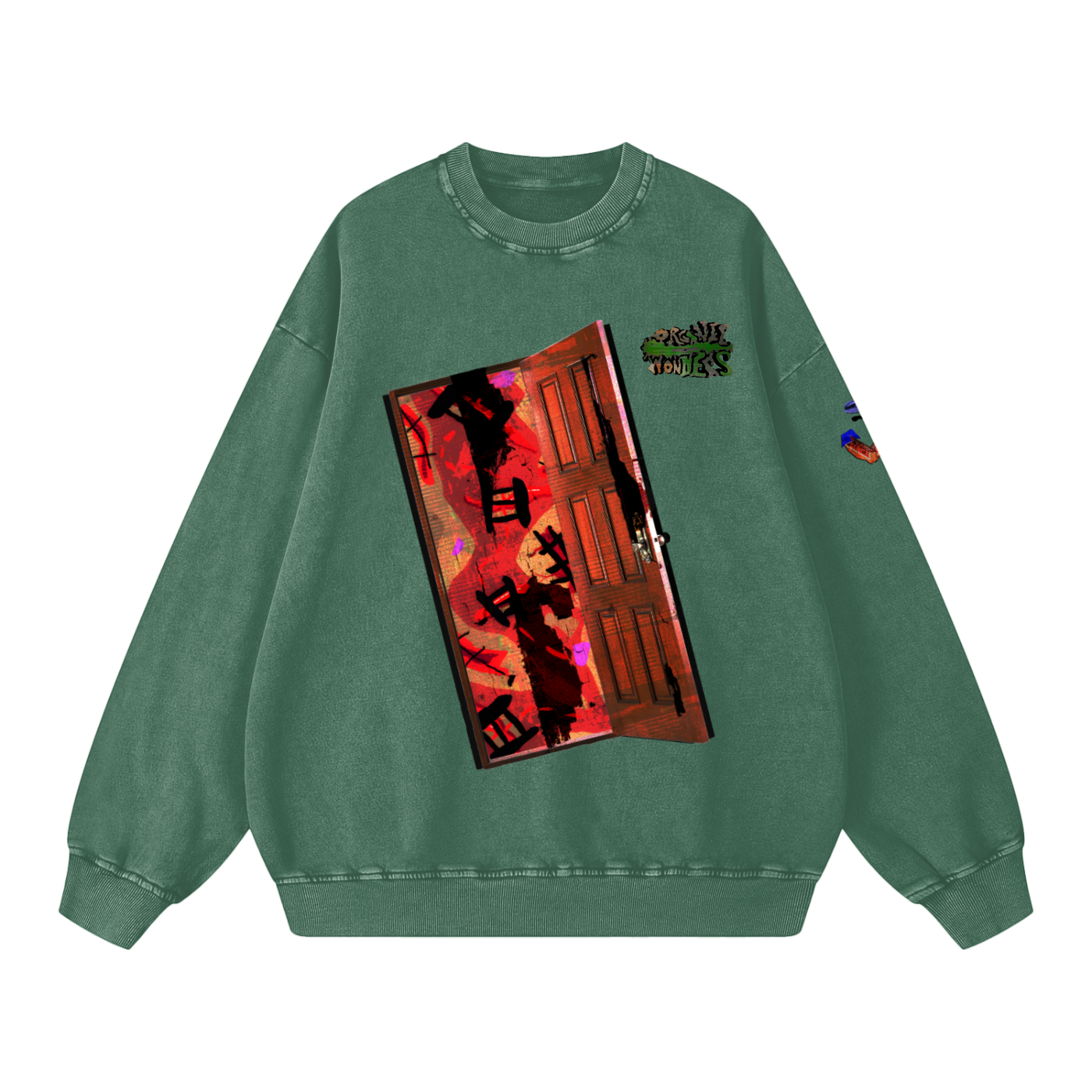 Organic Wonders: "I cut myself out" Long Sleeved Shirt