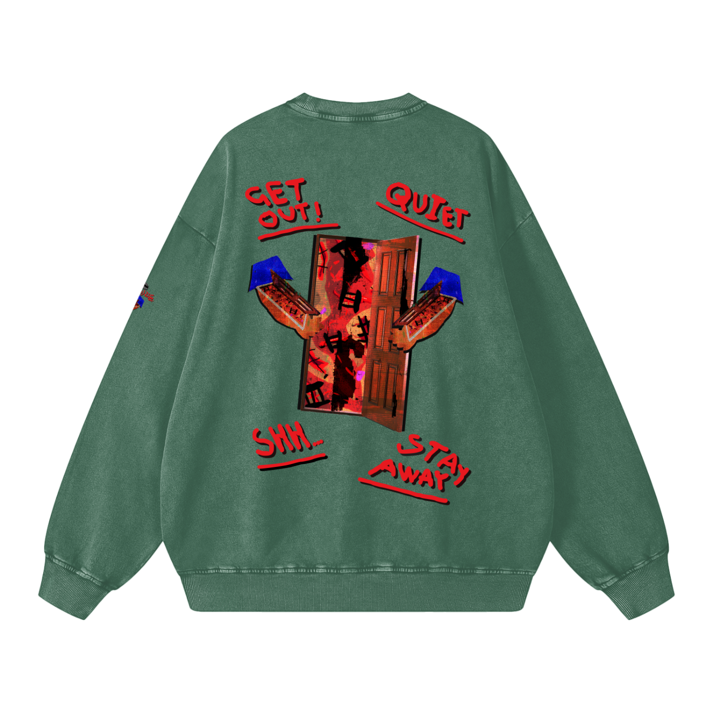 Organic Wonders: "I cut myself out" Long Sleeved Shirt