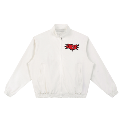 LOVEOMNI: THE LONELY MAN IN A WORLD OF LOVE Collar Bomber Jacket