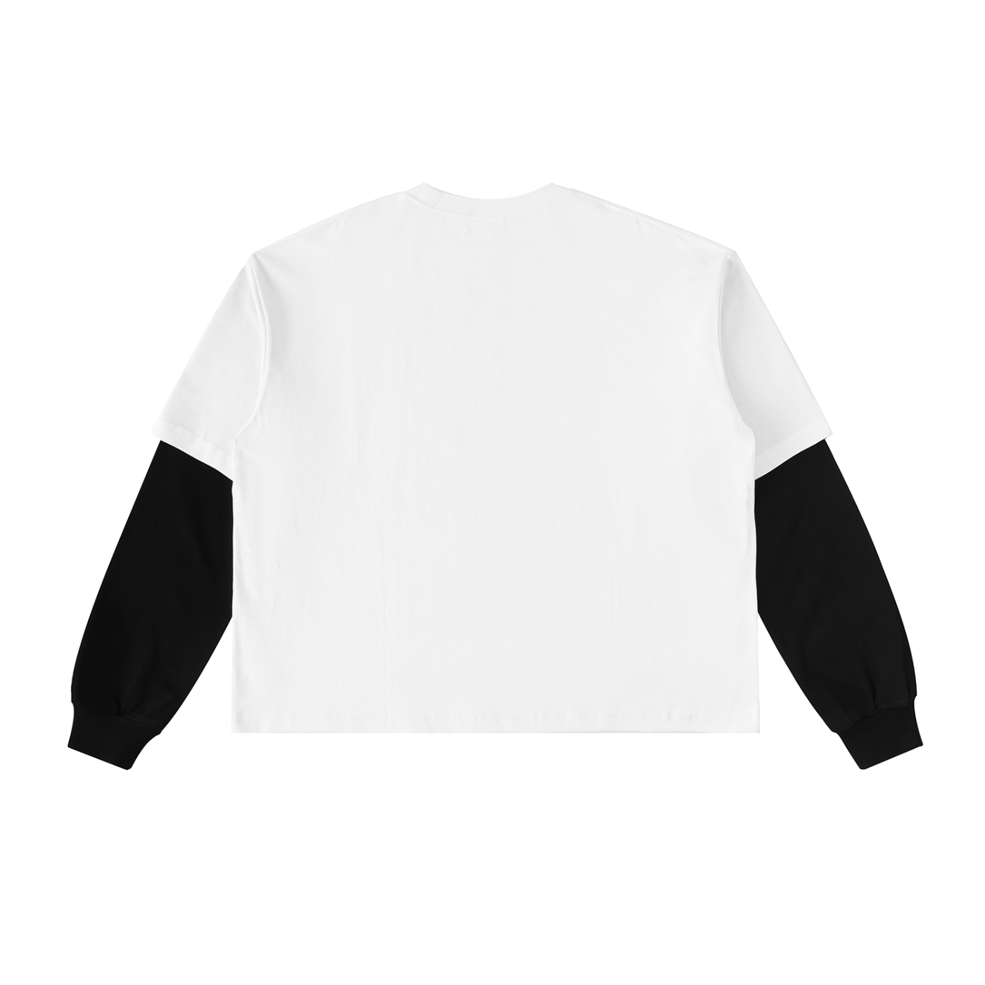 Used To Discomfort Layered Long Sleeve Shirt
