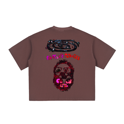 Organic Wonders: Emotive Pathogen Boxy T-Shirt