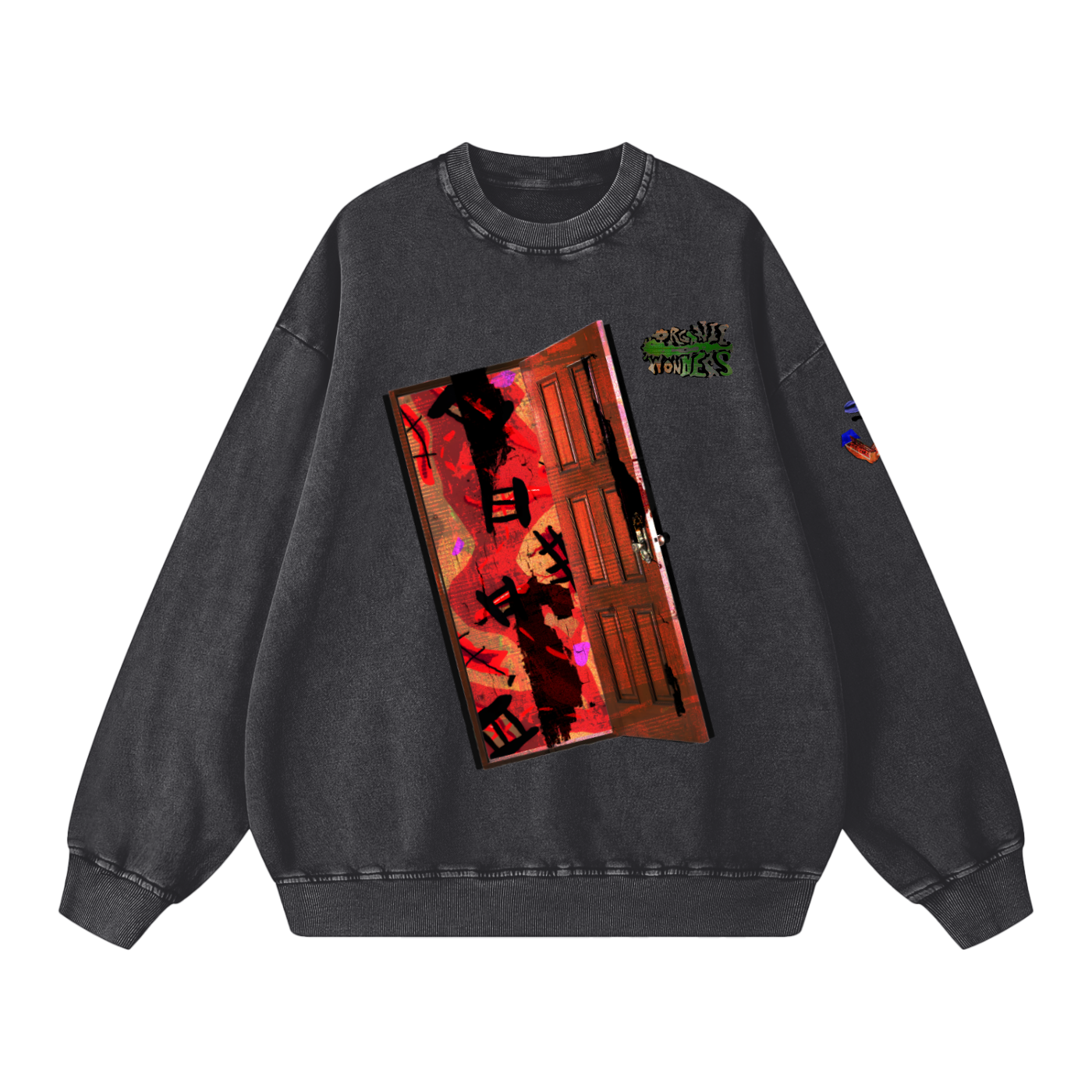 Organic Wonders: "I cut myself out" Long Sleeved Shirt