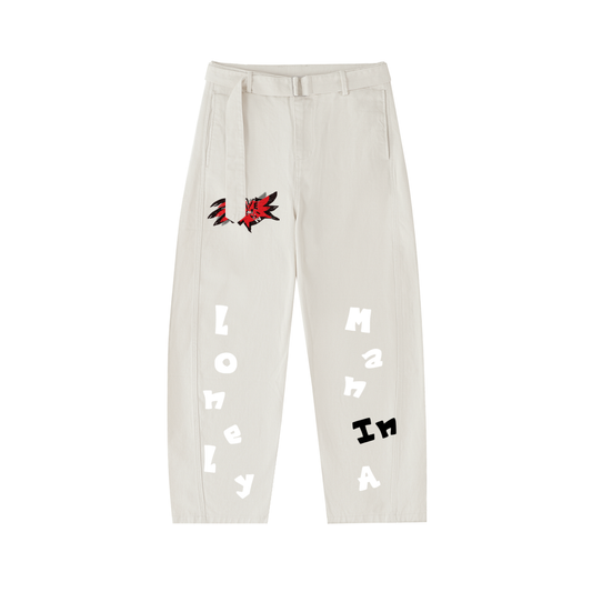 LOVEOMNI: LONELY MAN IN A WORLD OF LOVE Chinos