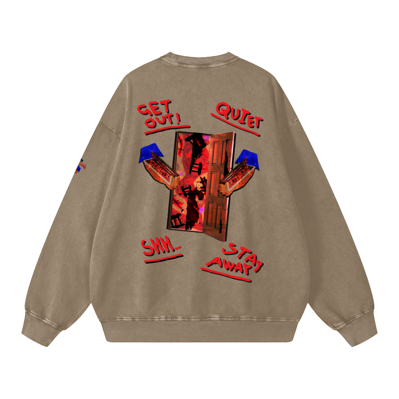 Organic Wonders: "I cut myself out" Long Sleeved Shirt