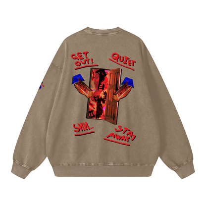 Organic Wonders: "I cut myself out" Long Sleeved Shirt