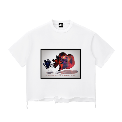 LOVEOMNI: The Lonely Man In A World Of Love Boxy T-shirt