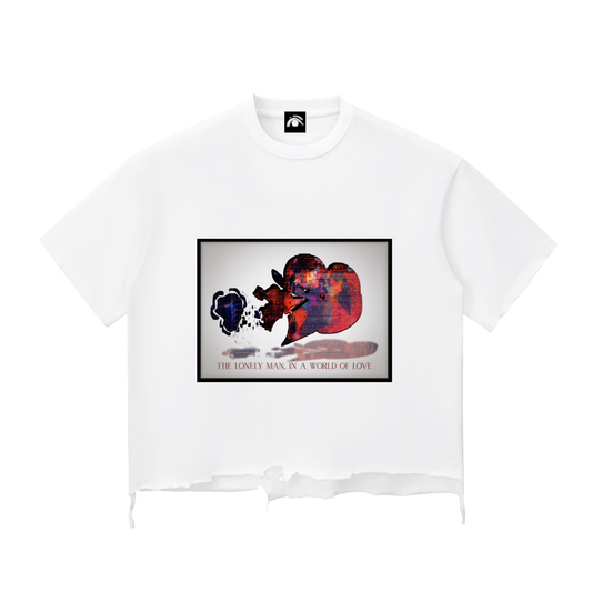 LOVEOMNI: The Lonely Man In A World Of Love Boxy T-shirt