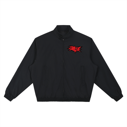 LOVEOMNI: THE LONELY MAN IN A WORLD OF LOVE Collar Bomber Jacket
