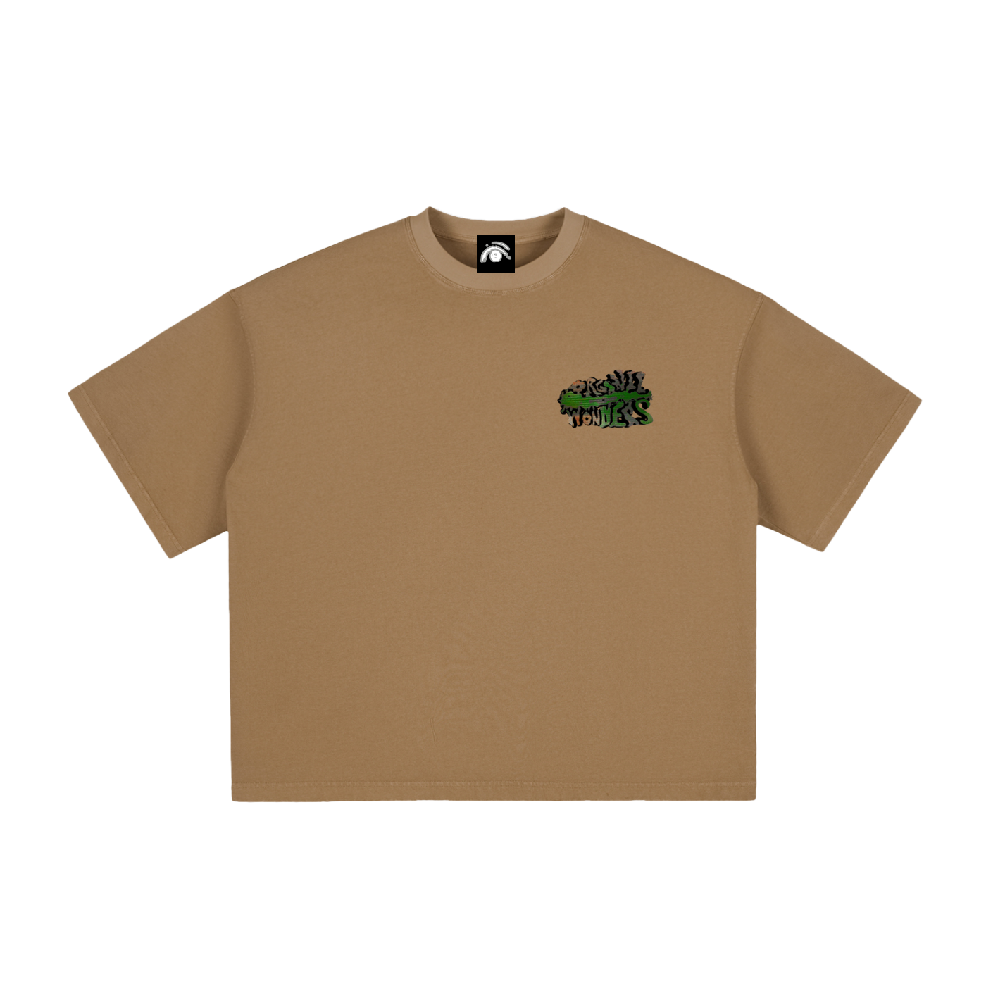 Organic Wonders: Emotive Pathogen Boxy T-Shirt