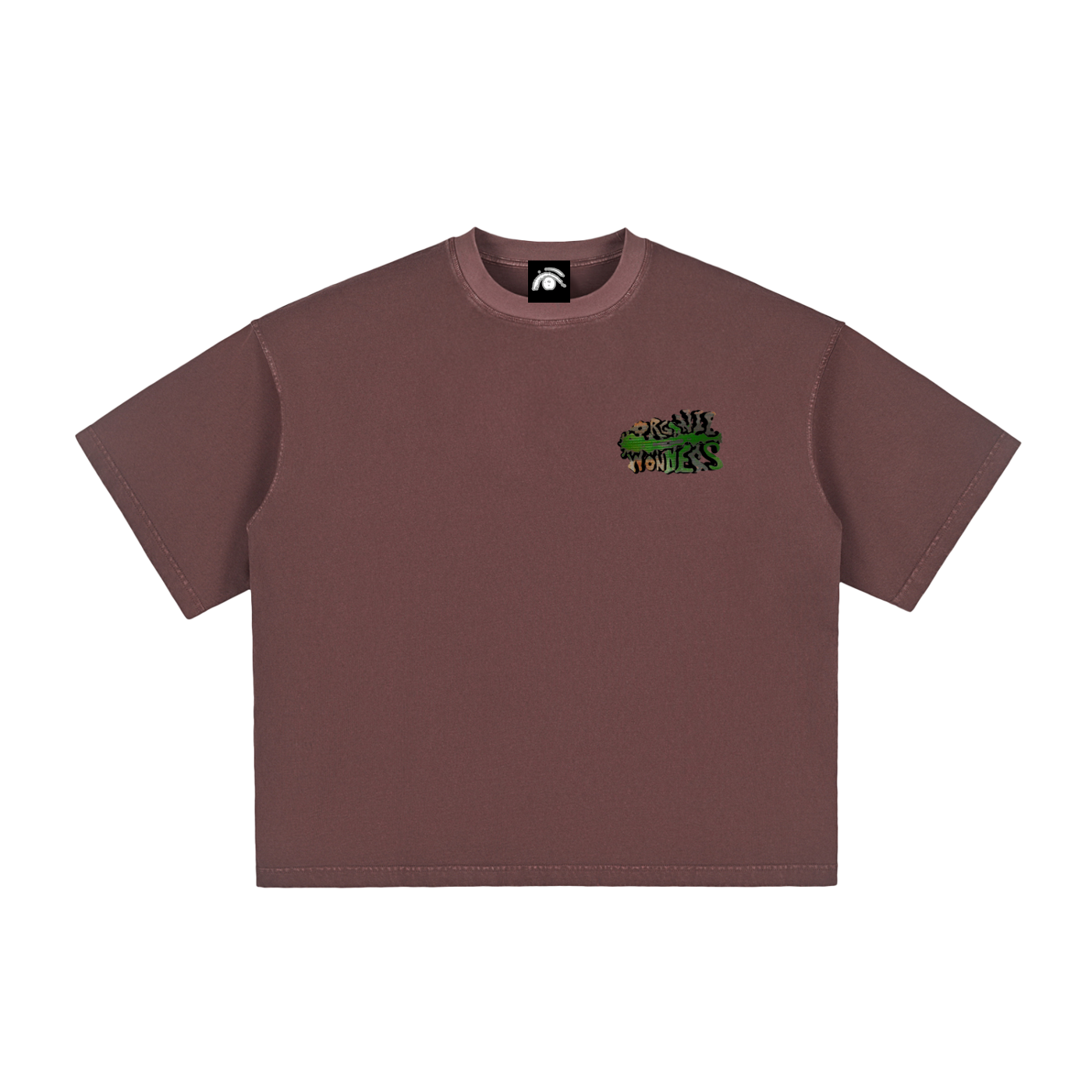 Organic Wonders: Emotive Pathogen Boxy T-Shirt