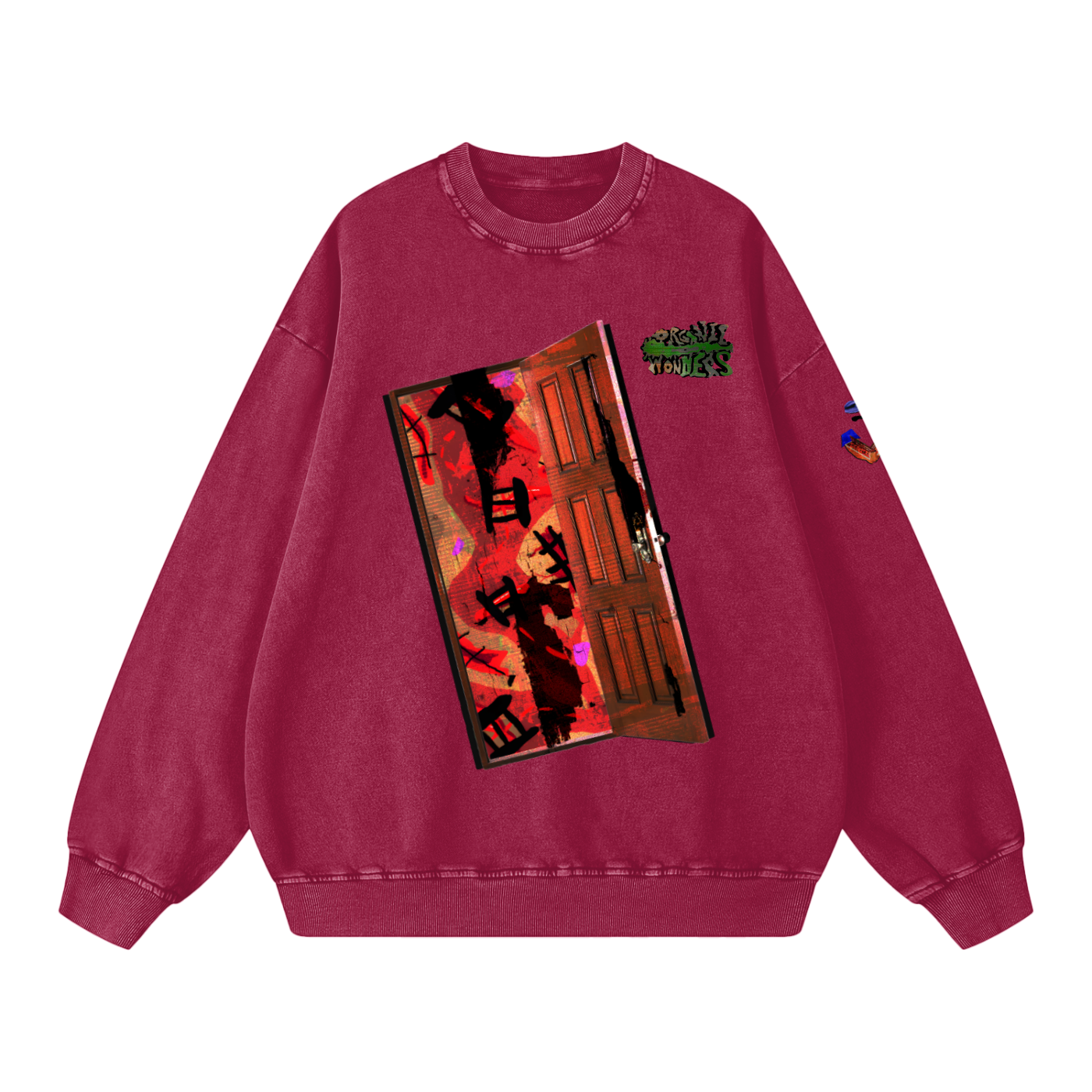Organic Wonders: "I cut myself out" Long Sleeved Shirt