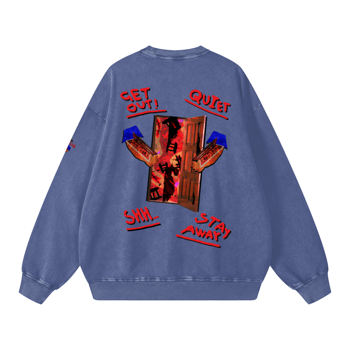 Organic Wonders: "I cut myself out" Long Sleeved Shirt
