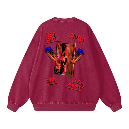 Organic Wonders: "I cut myself out" Long Sleeved Shirt