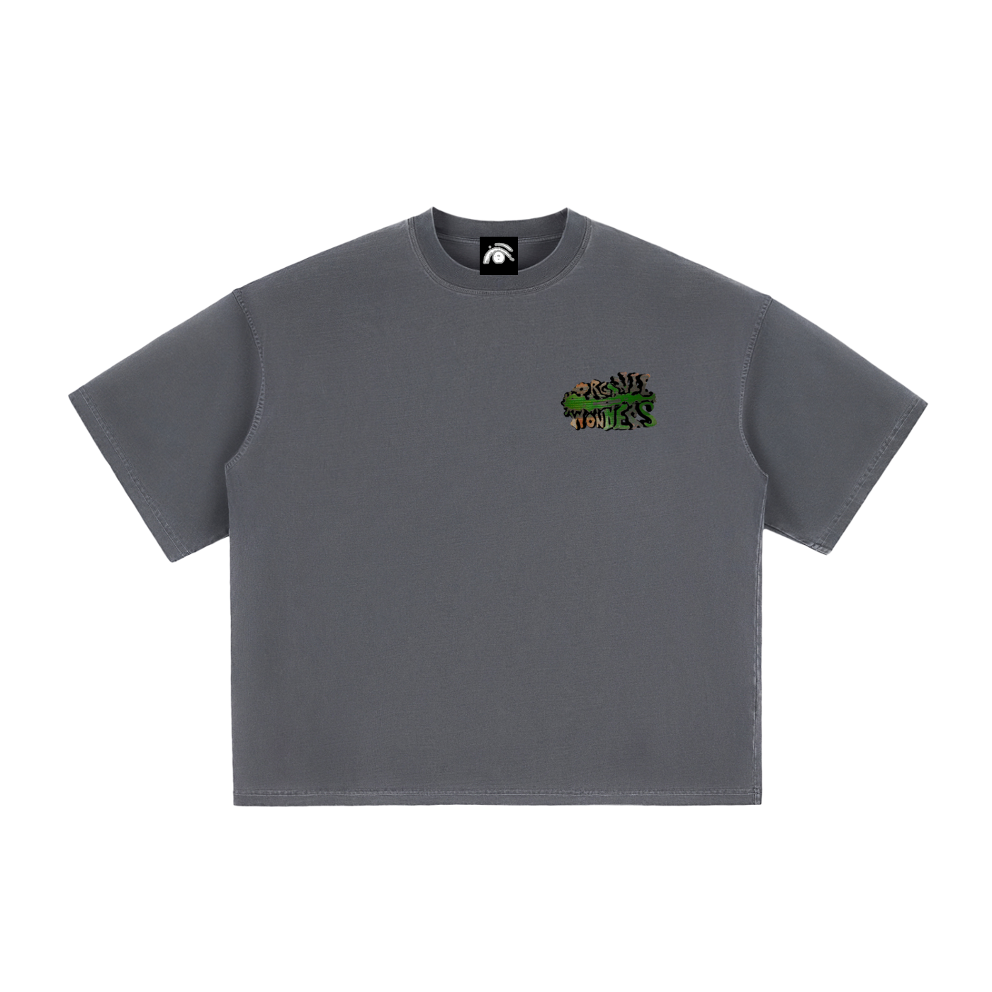 Organic Wonders: Emotive Pathogen Boxy T-Shirt