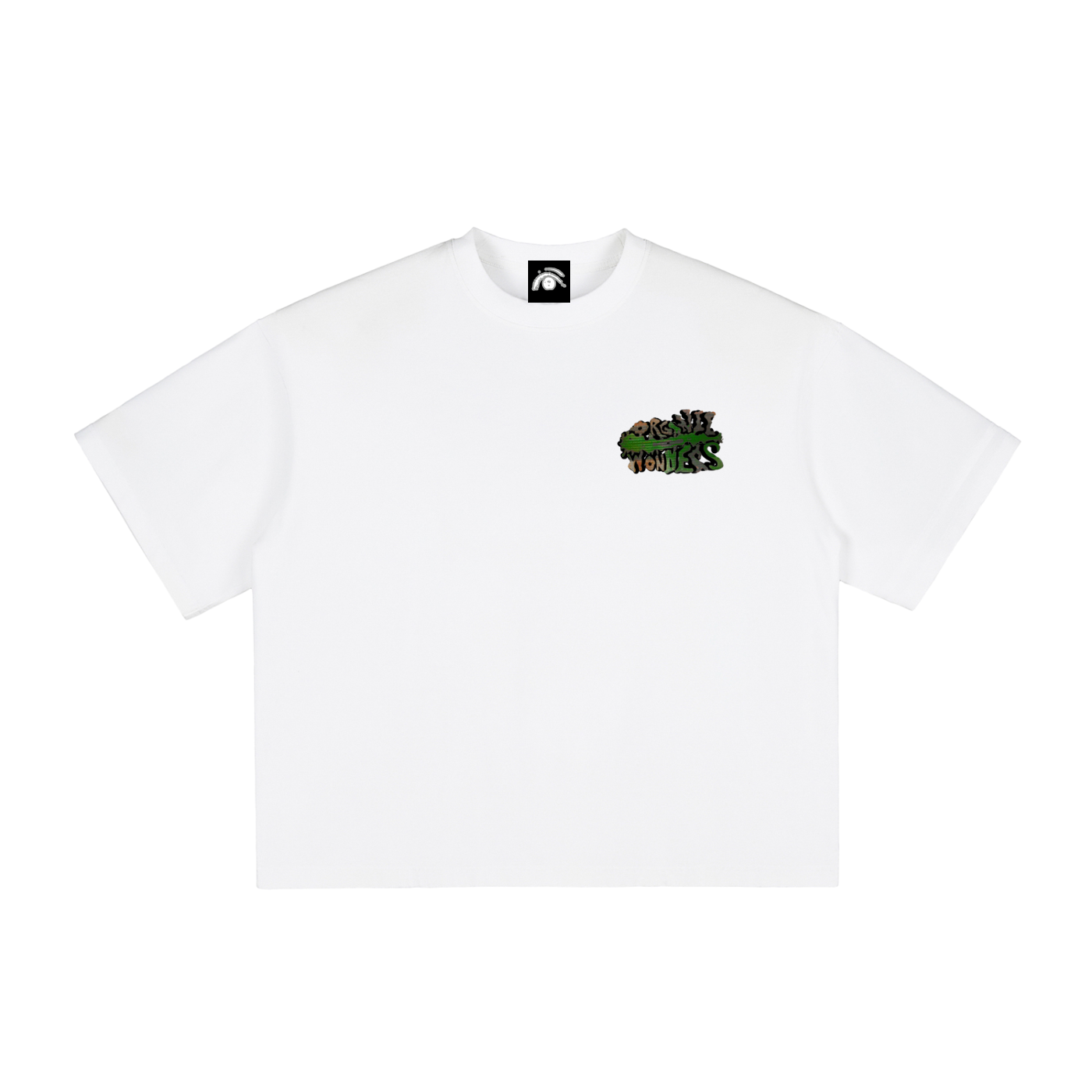 Organic Wonders: Emotive Pathogen Boxy T-Shirt