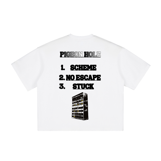 Pigeon Holed Boxy T-Shirt