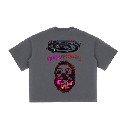 Organic Wonders: Emotive Pathogen Boxy T-Shirt