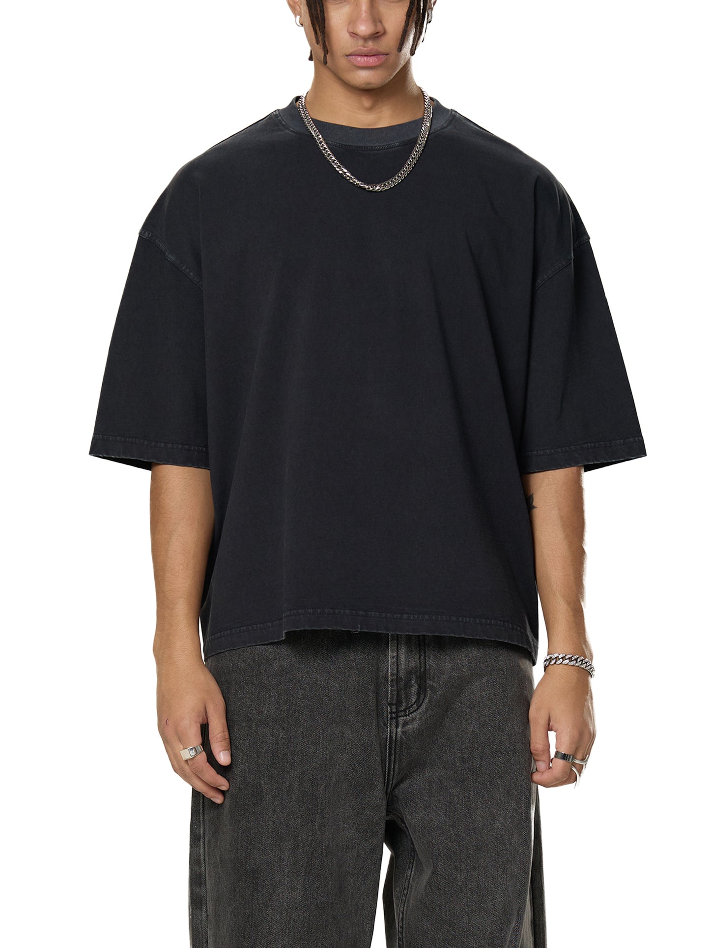 Ominous Smile Boxy T-Shirt